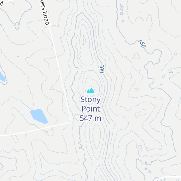 Map of Stony Point