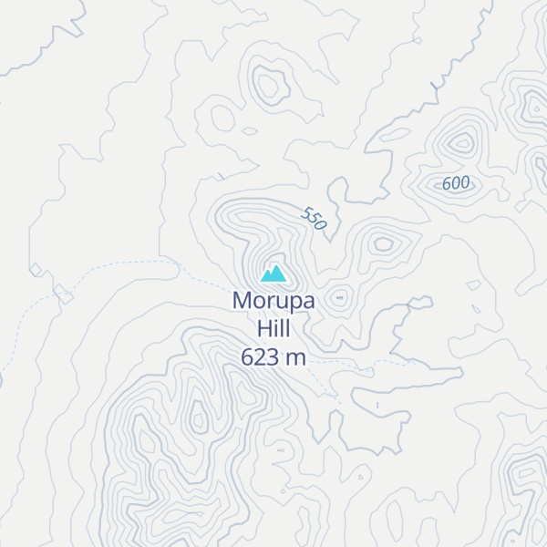 Map of Morupa Hill