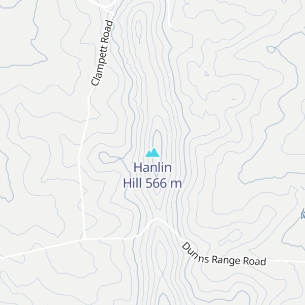 Map of Hanlin Hill