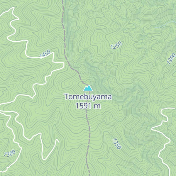 Map of Tomebuyama