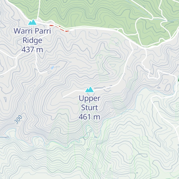 Map of Upper Sturt