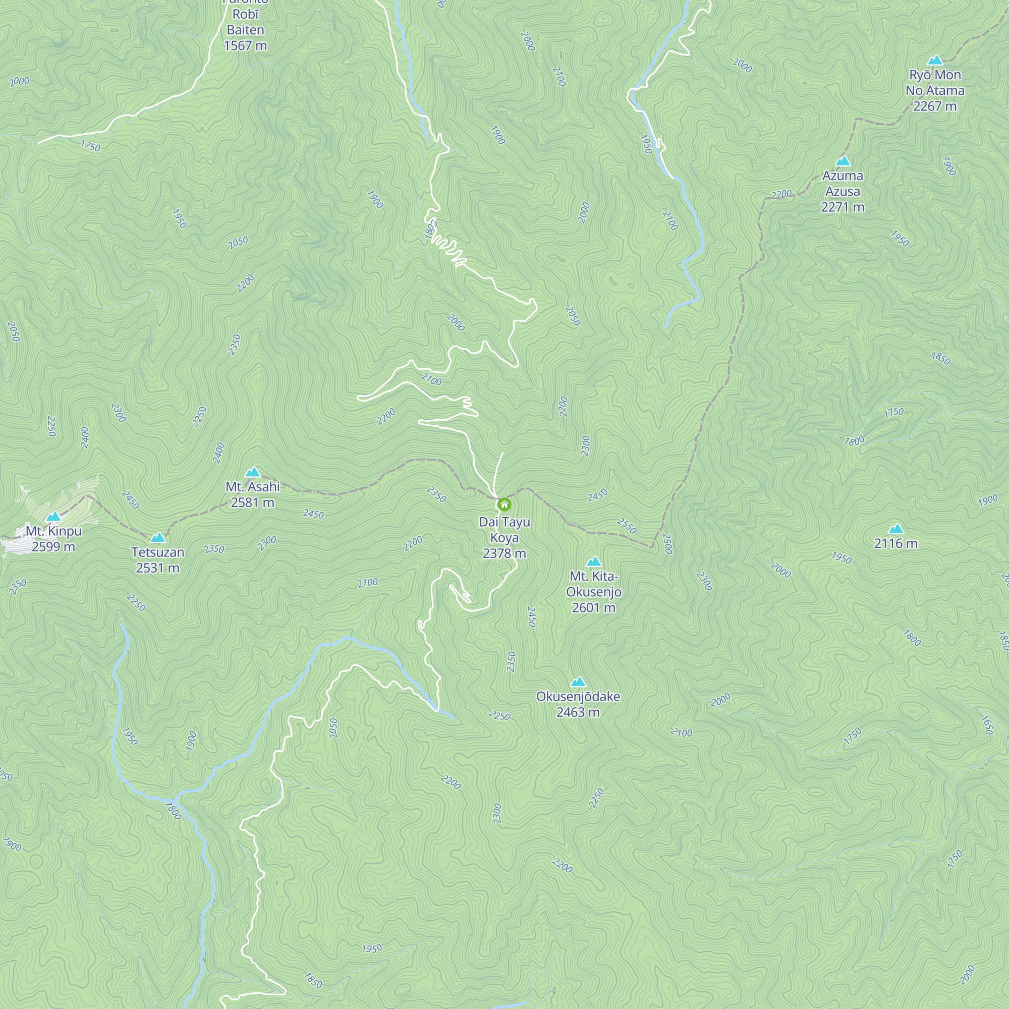 Dai Tayu Koya map