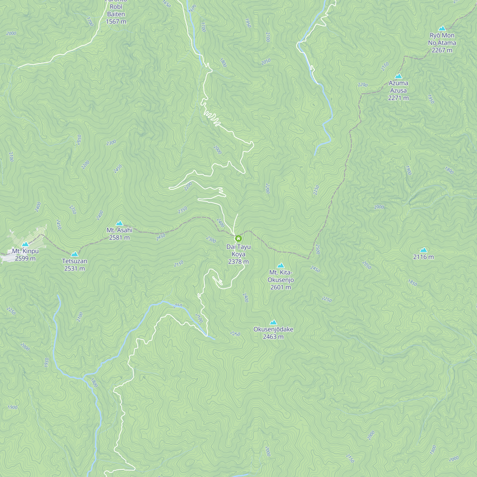 Dai Tayu Koya map