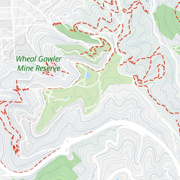 Map of Mount Osmond