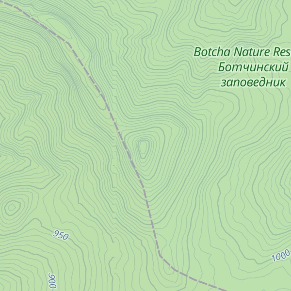 Map of G. Konskaya Golova