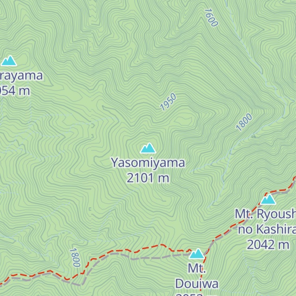 Map of Yasomiyama