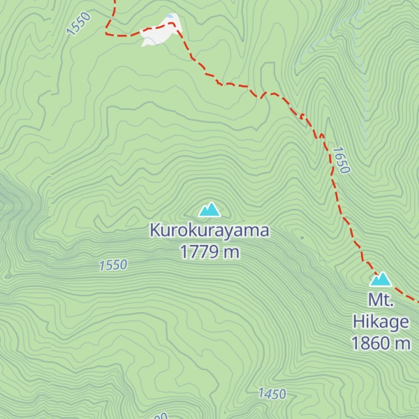 Map of Kurokurayama