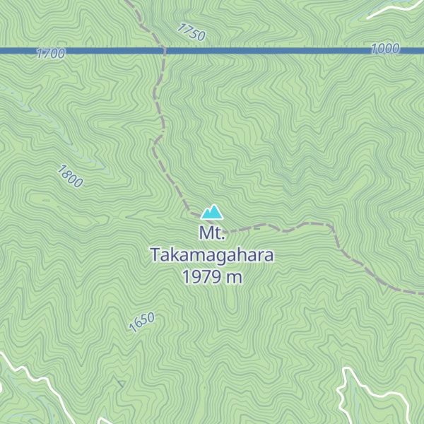 Map of Mt. Takamagahara