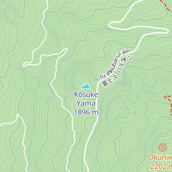 Map of Kōsuke Yama