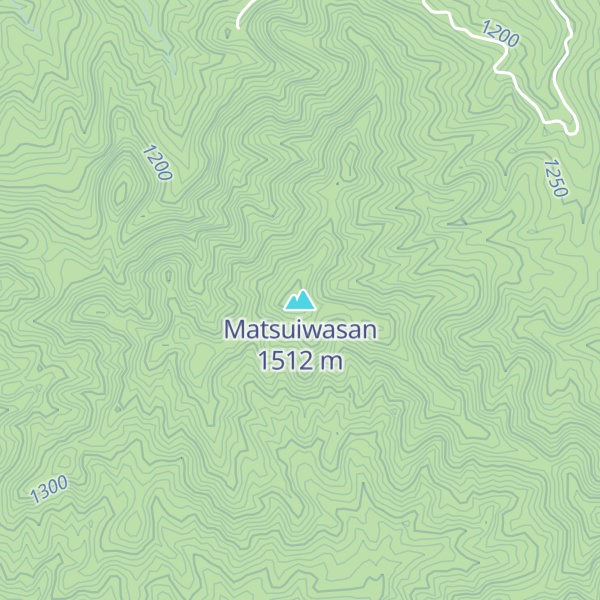 Map of Matsuiwasan