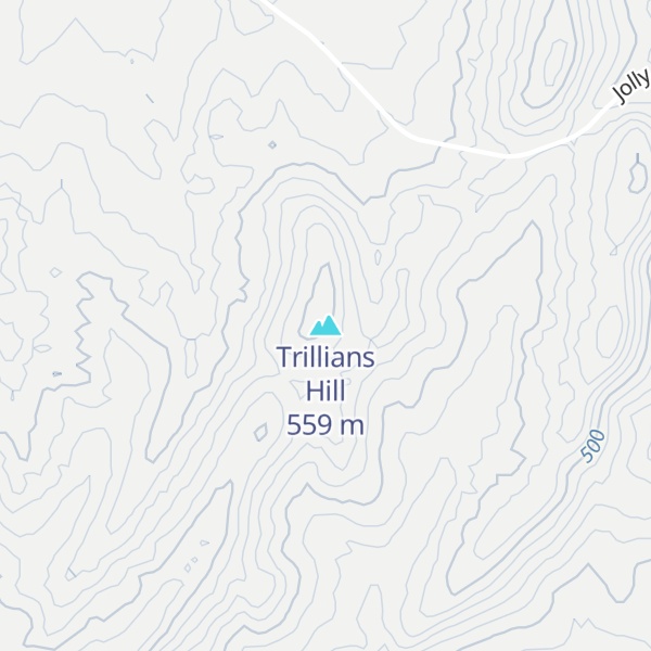 Map of Trillians Hill