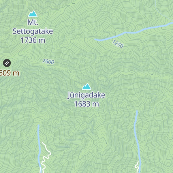 Map of Jūnigadake