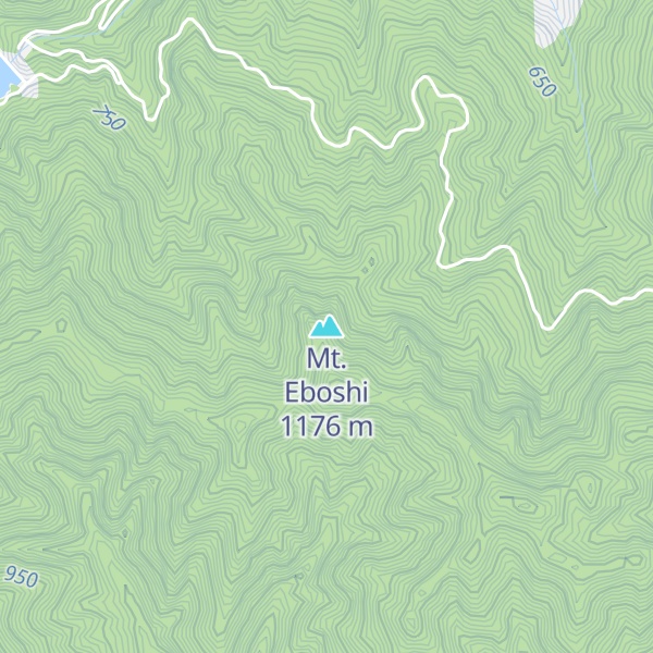 Map of Mt. Eboshi