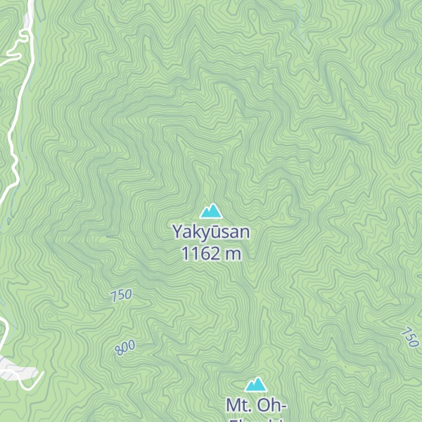 Map of Yakyūsan