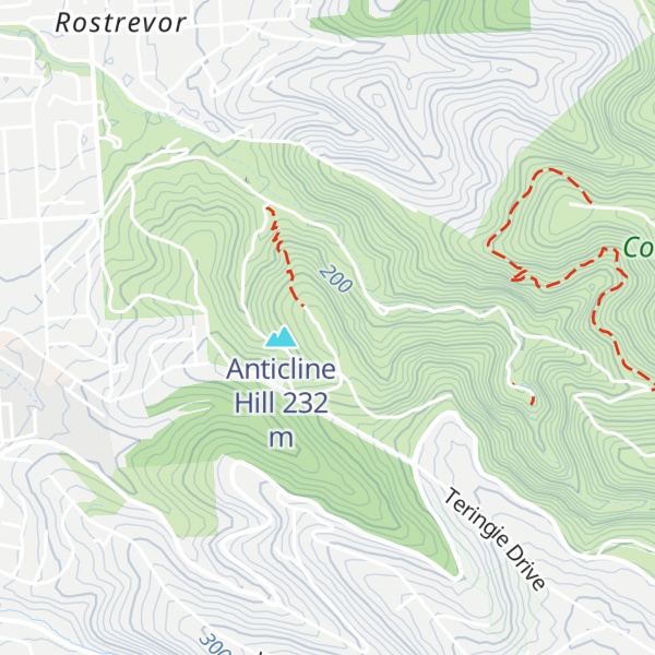 Map of Woodforde Ridge