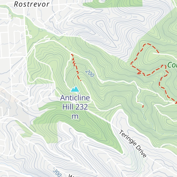 Map of Hogan Hill