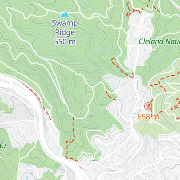 Map of Measday Hill