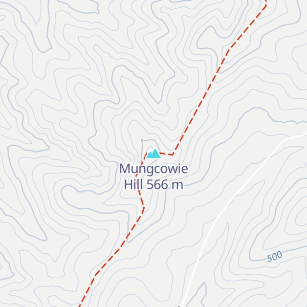 Map of Mungcowie Hill