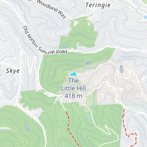 Map of The Little Hill