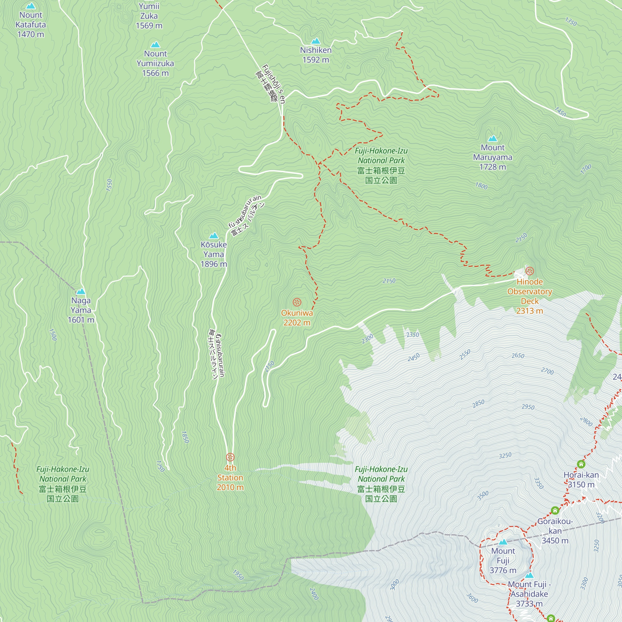Oku Niwa 莊 map