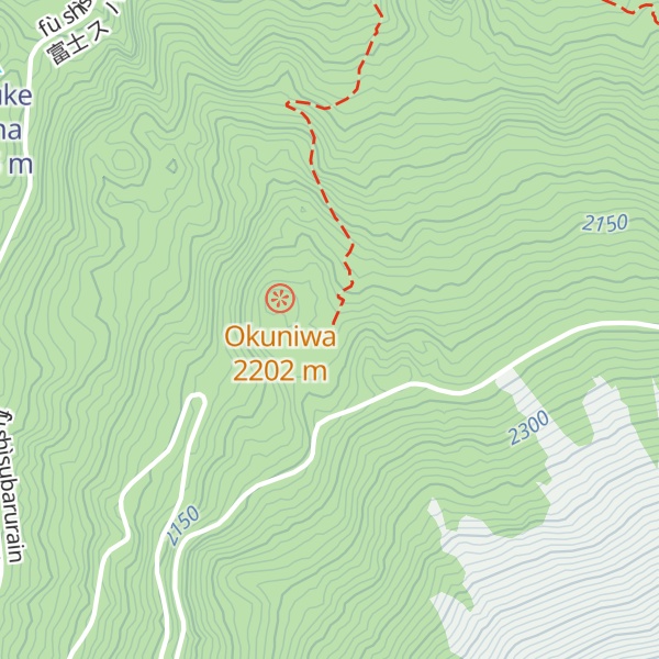 Map of Oku Niwa 莊