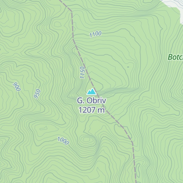 Map of G. Obriv