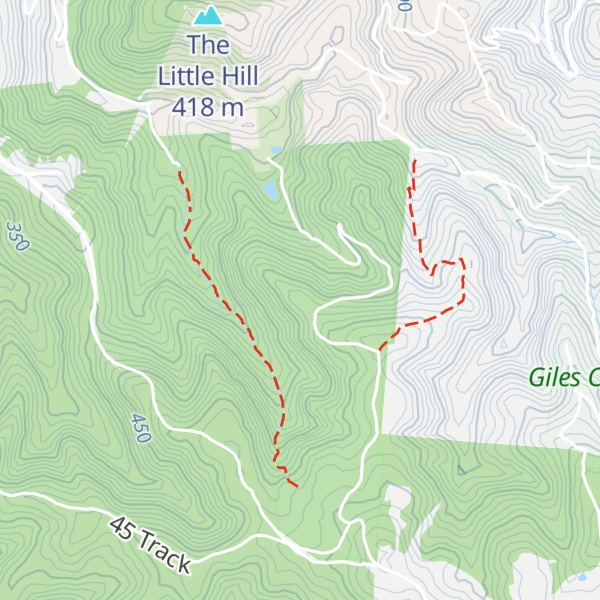 Map of The Knob