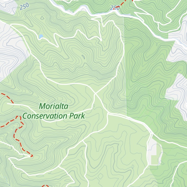 Map of Hikers Hill