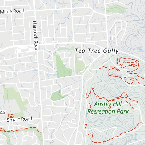 Map of Butterfly Ridge