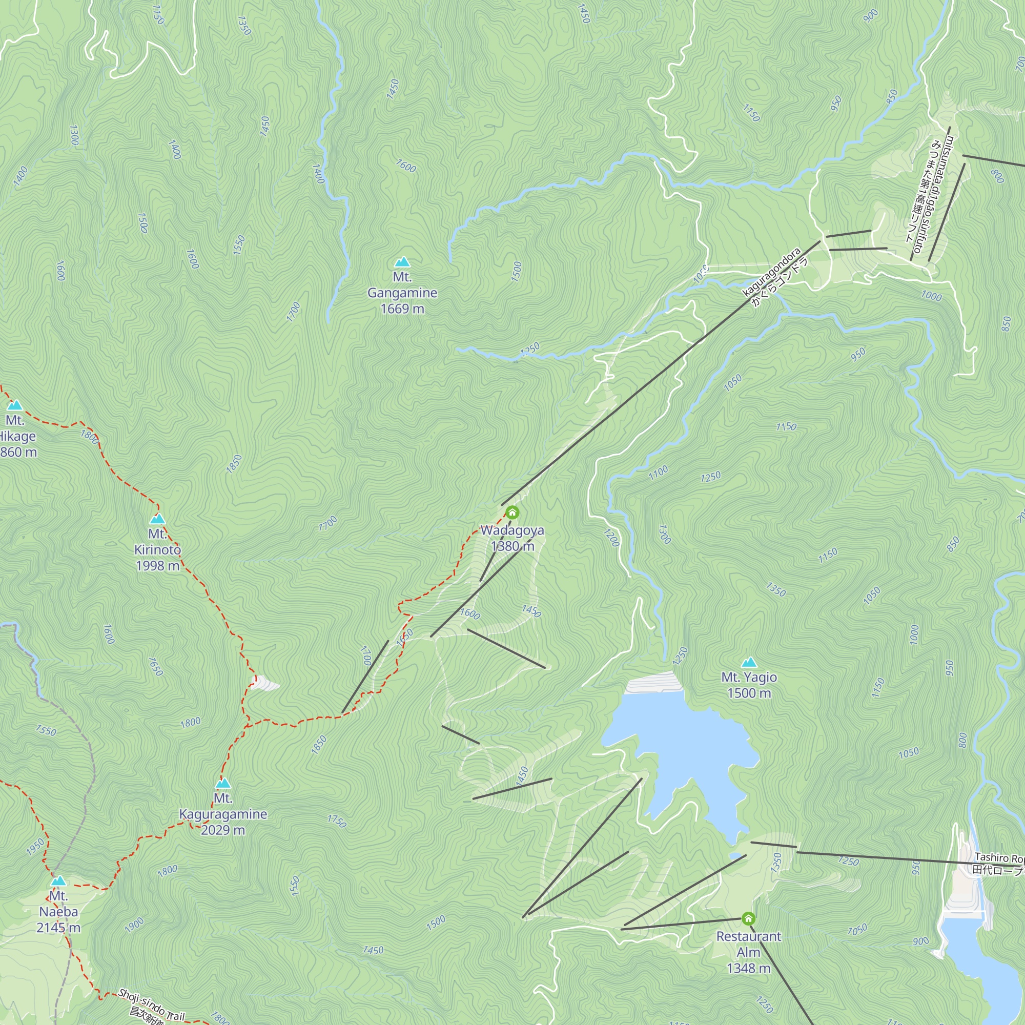 Wadagoya map