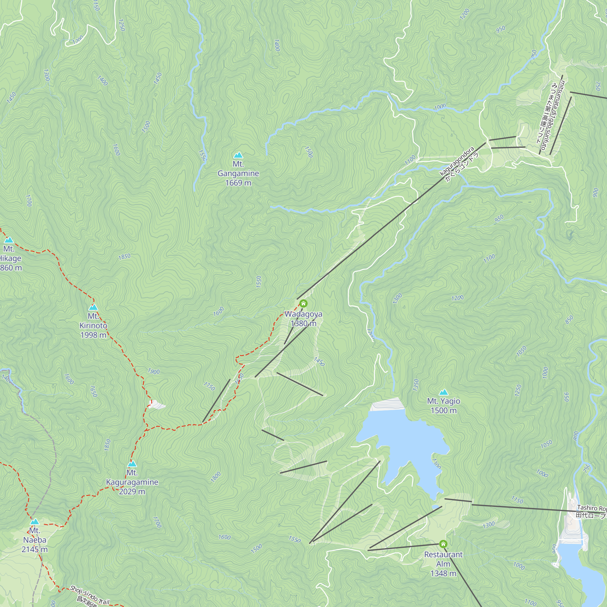 Wadagoya map