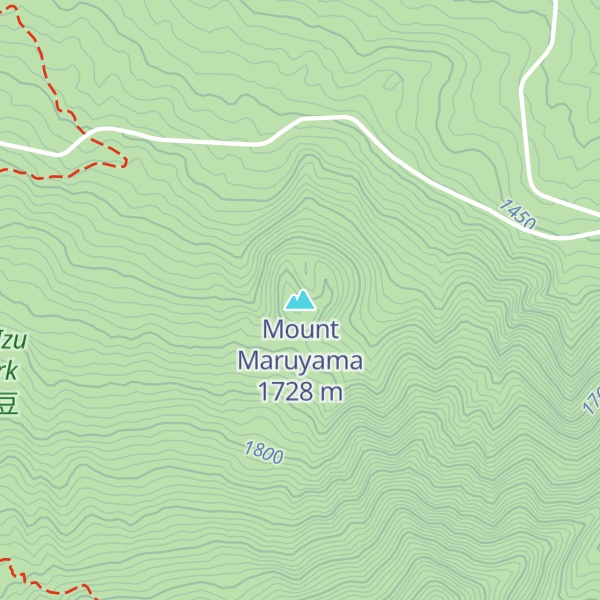 Map of Mount Maruyama