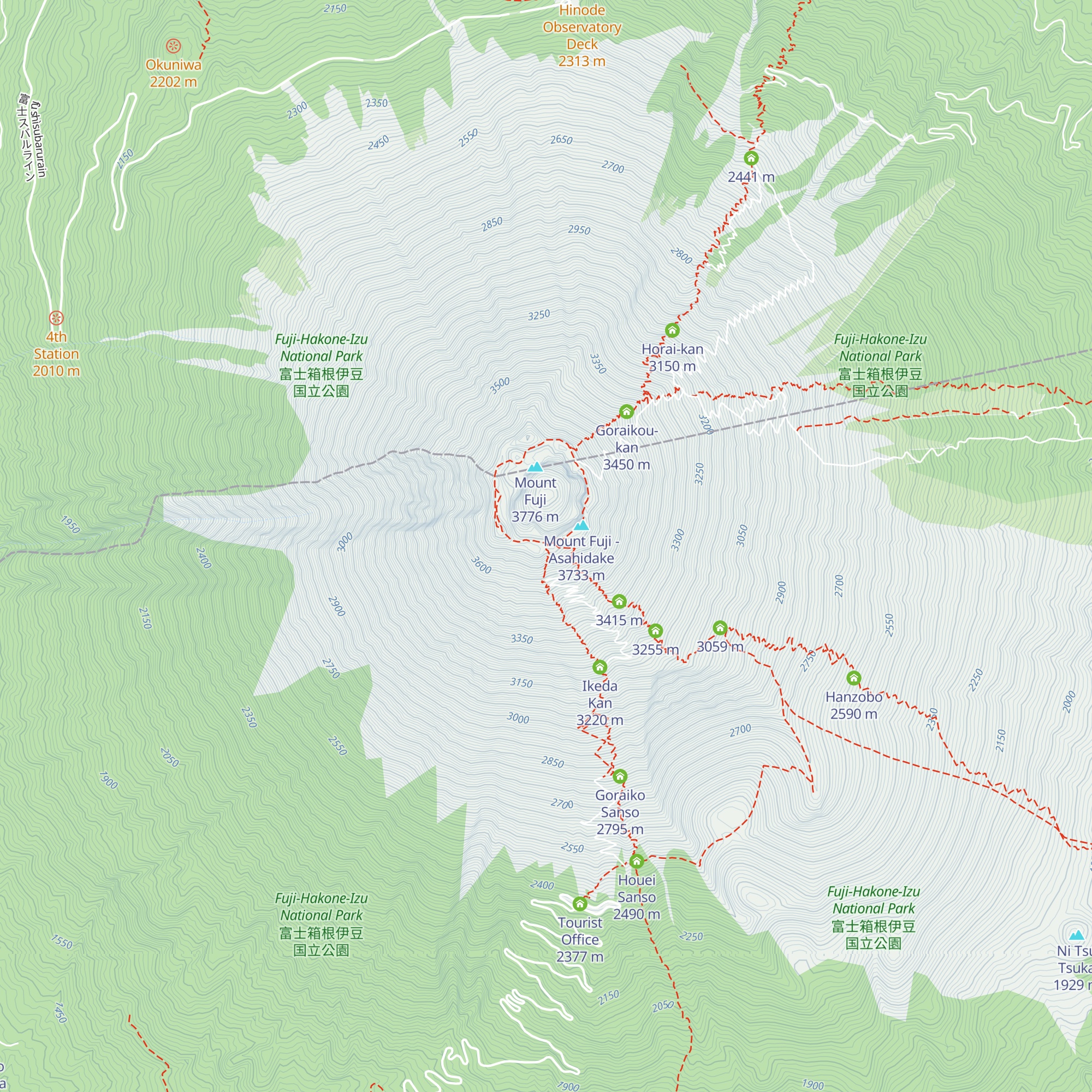 Ginmei Kan map