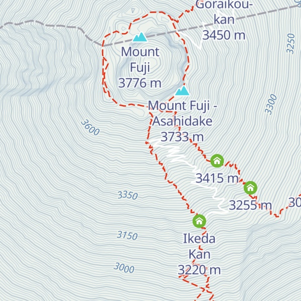 Map of Munatsuki Sanso