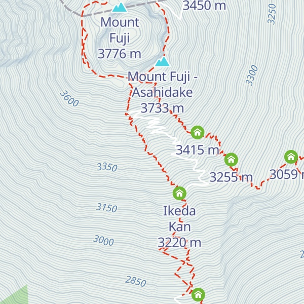 Map of Mannenyuki Sanso