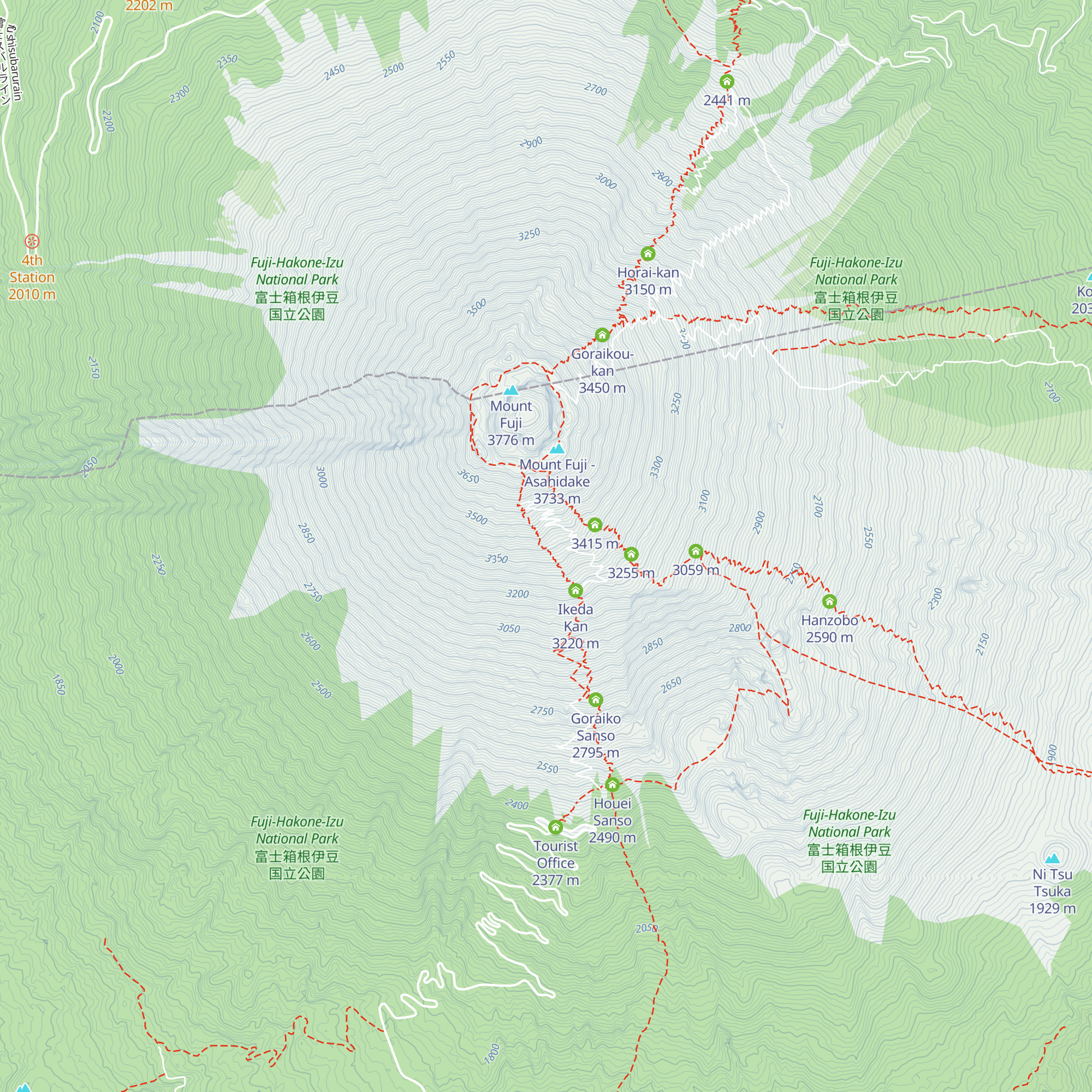 Mannenyuki Sanso map