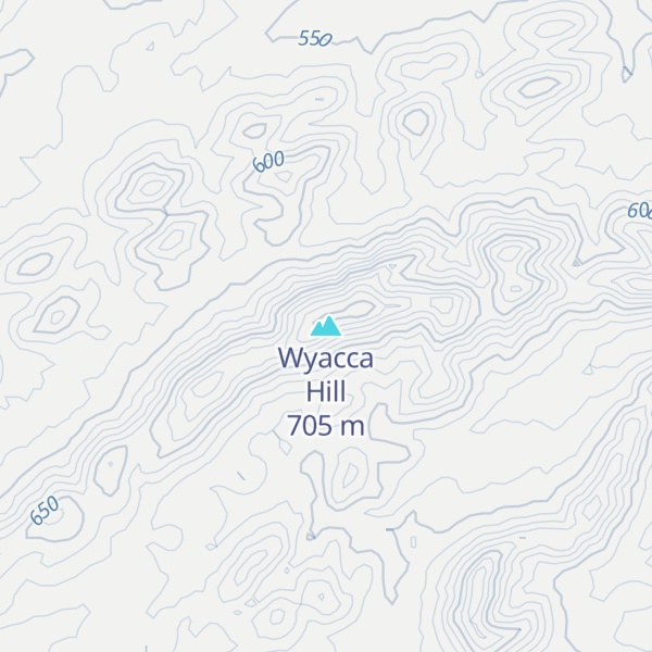 Map of Wyacca Hill
