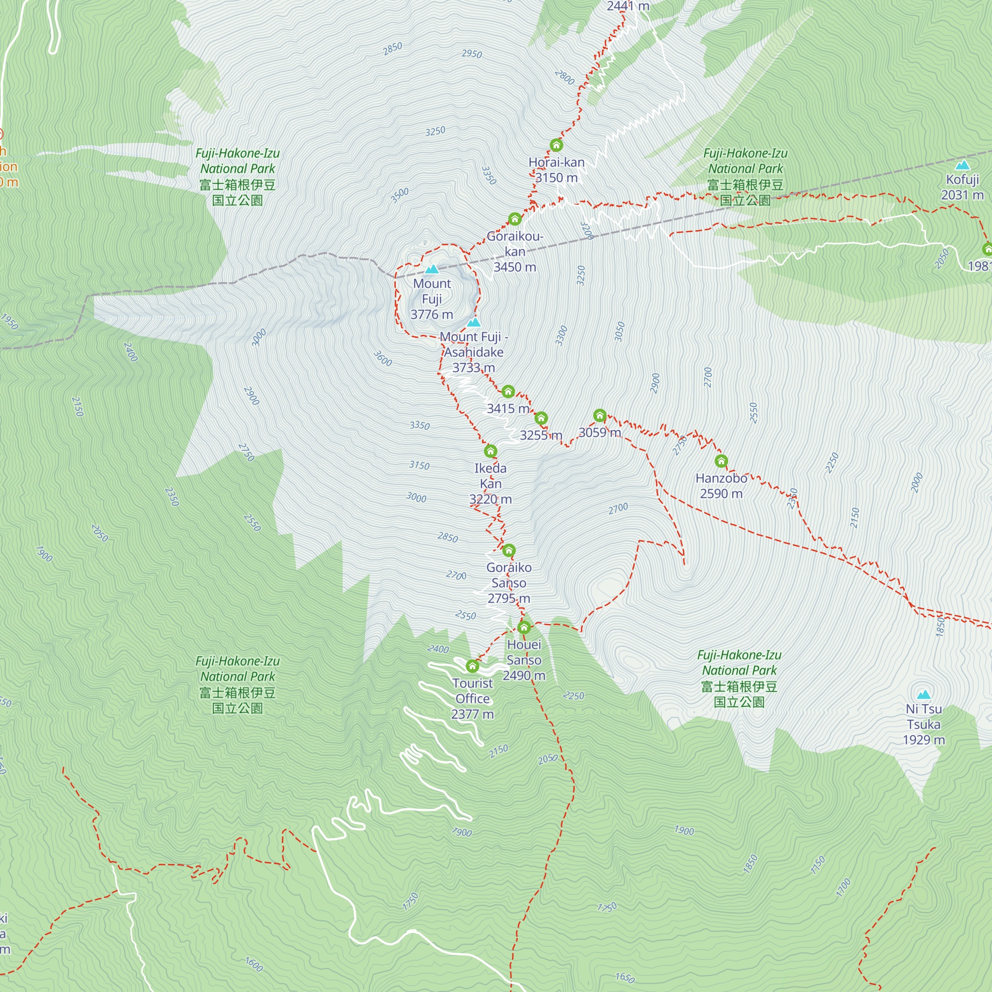 Yamaguchi Sanso map