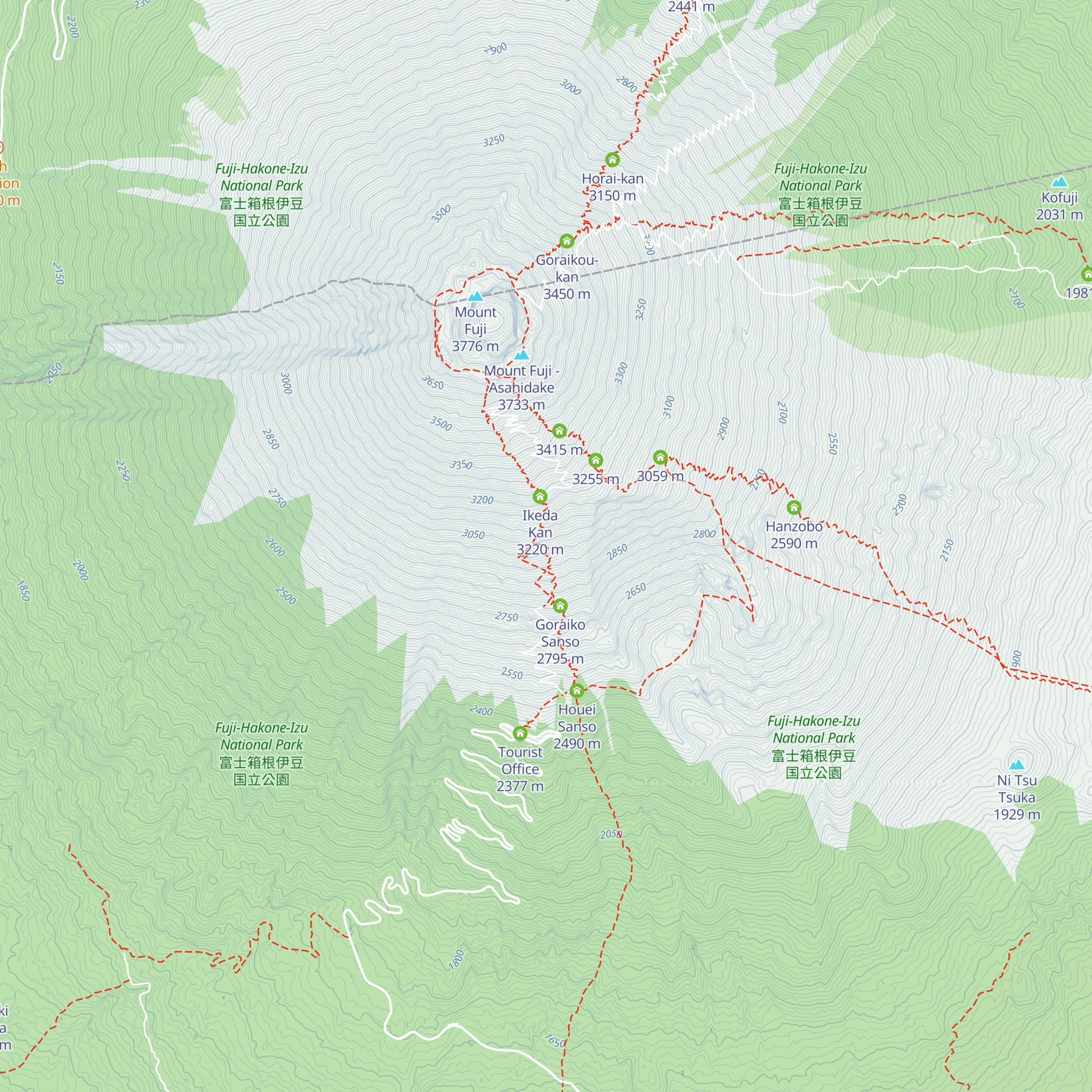 Yamaguchi Sanso map