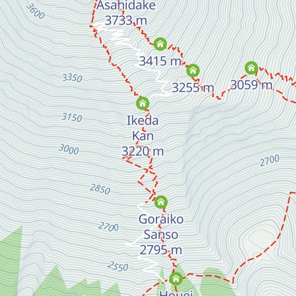 Map of Yamaguchi Sanso