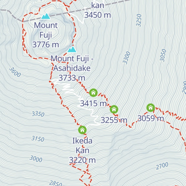Map of Miharashi Kan