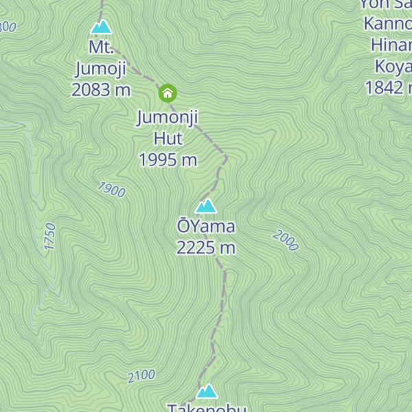 Map of ŌYama
