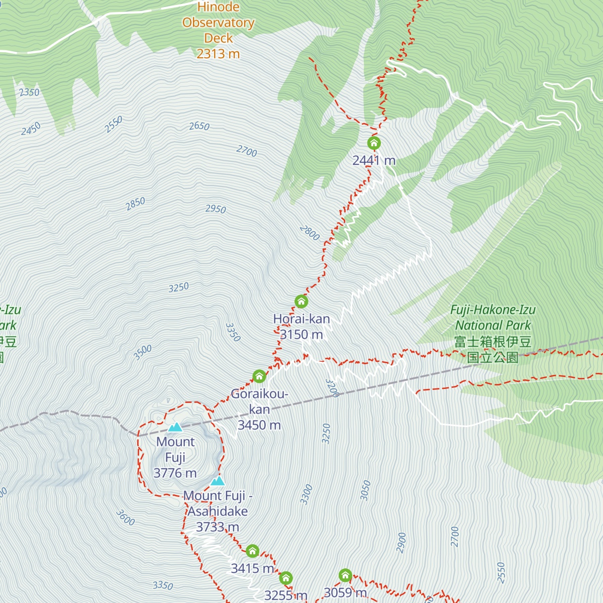 Horai-kan map