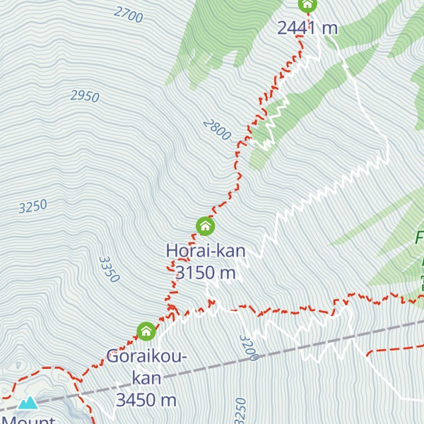 Map of Taishi-kan