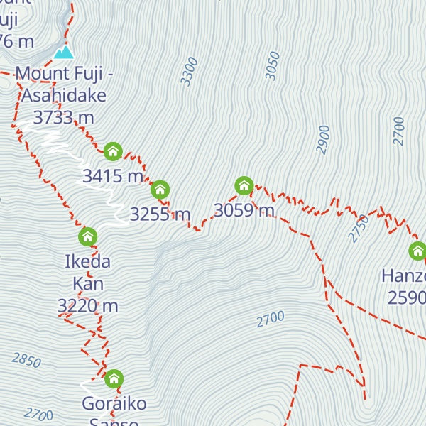 Map of Waraji-kan