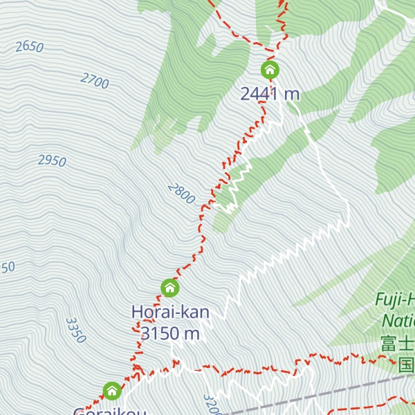 Map of Fujiichi-kan