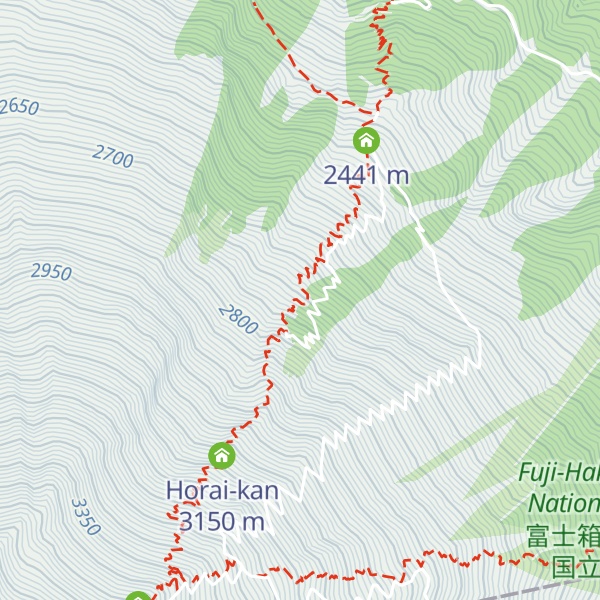 Map of Hinode-kan