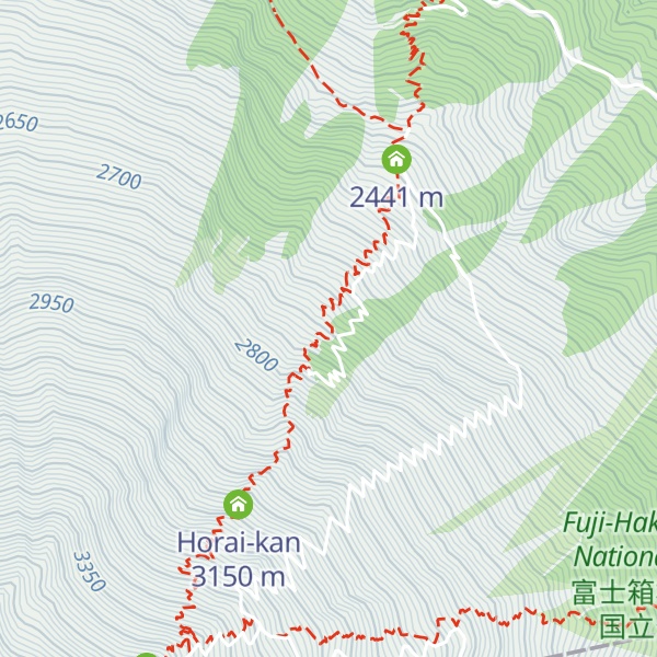 Map of Hana-goya