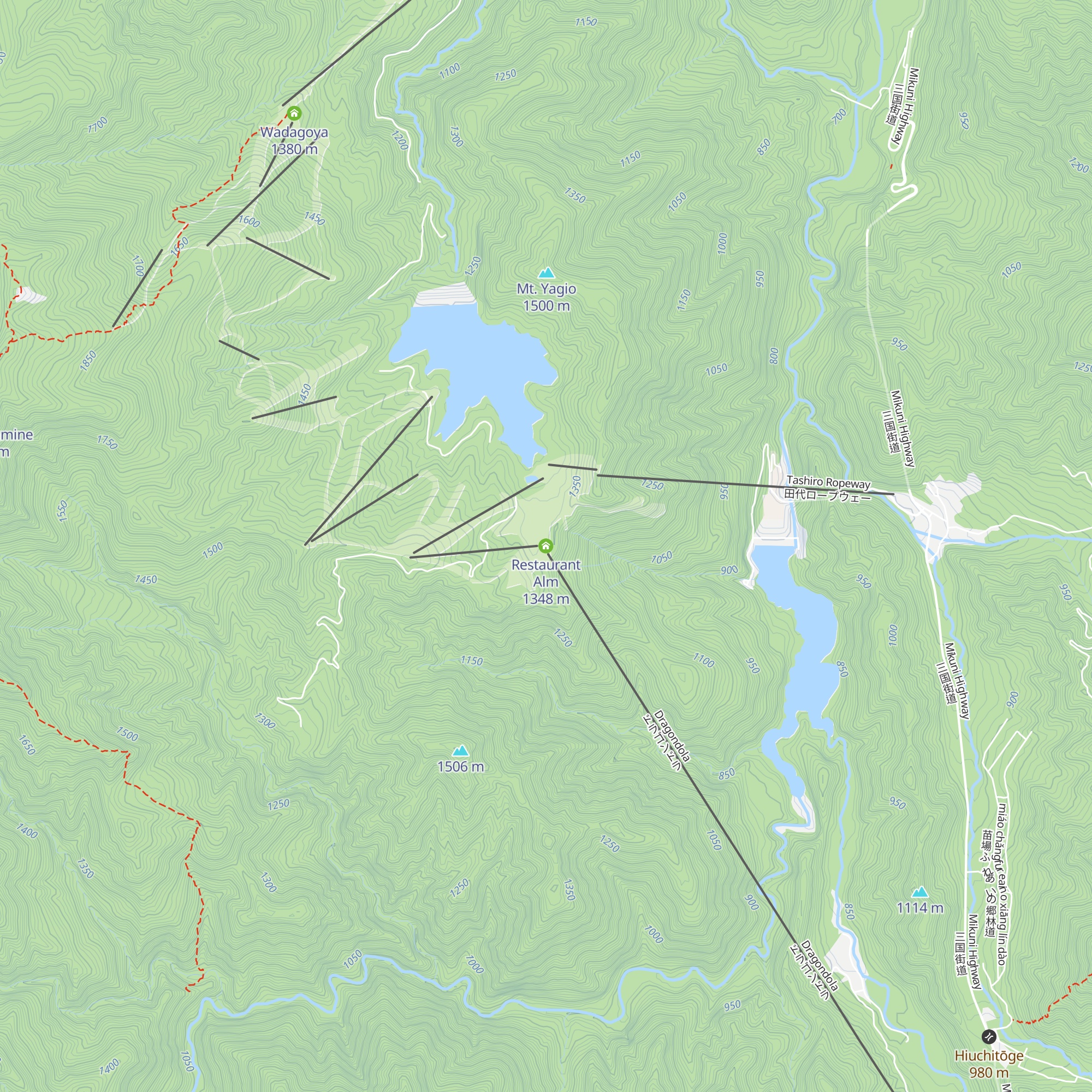 Restaurant Alm map