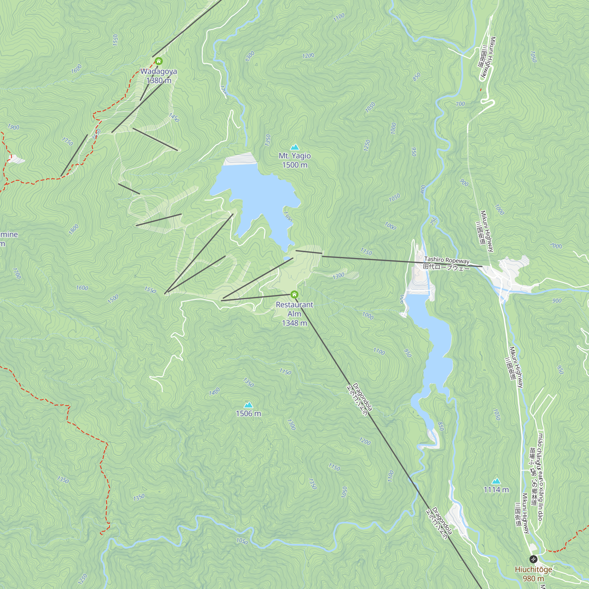 Restaurant Alm map